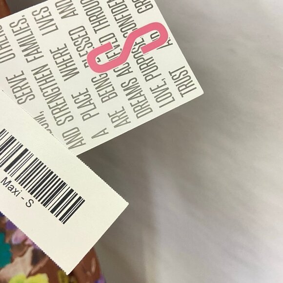 Luluroe Maxi Skirt Floral Print NWT Size Small - Picture 4 of 6